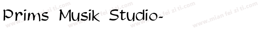 Prims Musik Studio字体转换